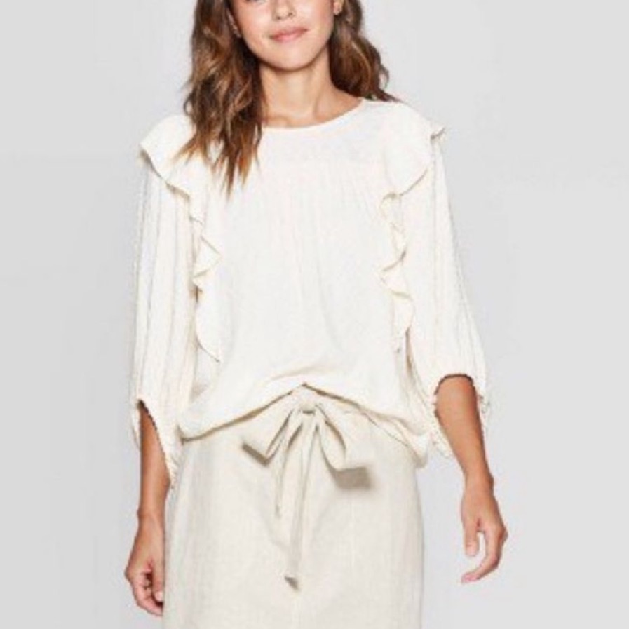 Universal Thread Ruffle Blouse